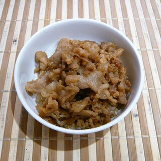 旦那さんのお袋の味、豚肉のあまじょっぱ炒め